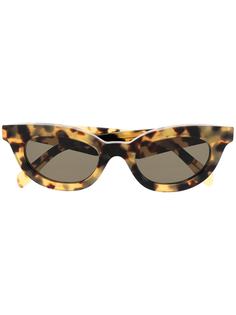 Marni Eyewear солнцезащитные очки в оправе кошачий глаз