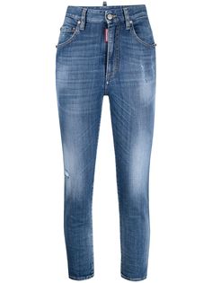 Dsquared2 укороченные джинсы скинни
