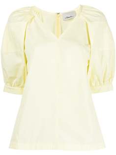 3.1 Phillip Lim puff sleeve cotton blouse