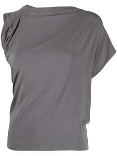 Vivienne Westwood футболка асимметричного кроя с короткими рукавами
