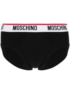 Moschino трусы-брифы с логотипом