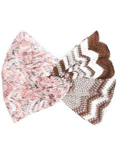 Missoni повязка на голову в технике кроше