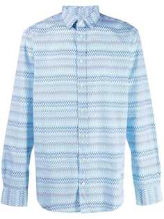 Missoni рубашка с узором шеврон