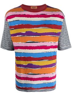 Missoni футболка в полоску