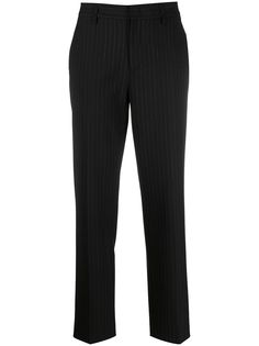 RED Valentino укороченные брюки в тонкую полоску