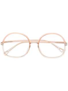 Chloé Eyewear очки в прозрачной оправе