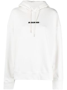Jil Sander худи с логотипом