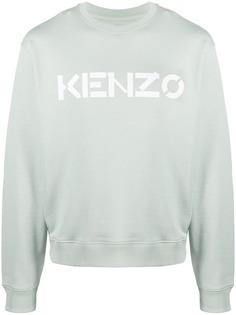 Kenzo толстовка с круглым вырезом и логотипом