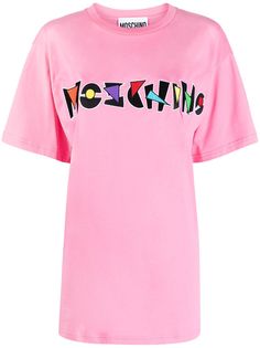 Moschino футболка с логотипом