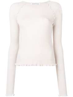 alexanderwang.t трикотажный топ джерси