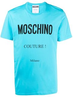 Moschino футболка с логотипом