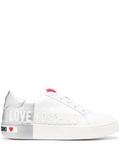 Love Moschino кеды с логотипом