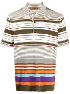 Missoni рубашка поло в полоску