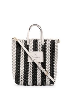 Anya Hindmarch плетеная сумка-тоут