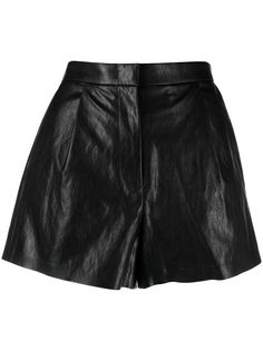 Pinko шорты из искусственной кожи