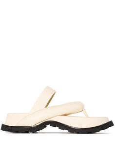 Jil Sander сандалии с дутыми ремешками