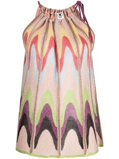 M Missoni топ с вырезом халтер