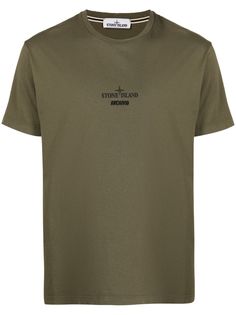 Stone Island футболка с логотипом