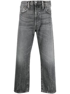 Acne Studios укороченные джинсы свободного кроя