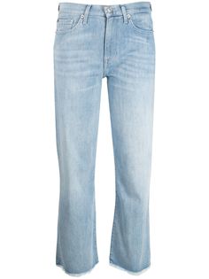 7 For All Mankind укороченные джинсы
