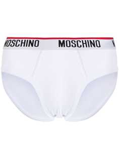Moschino трусы-брифы с логотипом