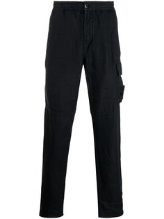 Stone Island брюки карго с нашивкой-логотипом