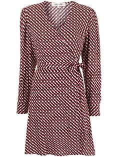 DVF Diane von Furstenberg платье Saville с запахом
