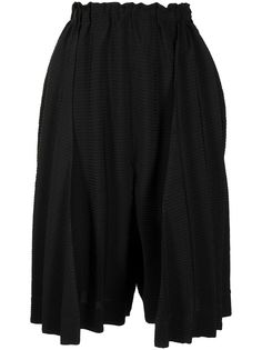 Issey Miyake широкие шорты со складками