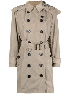 Burberry Pre-Owned двубортный тренч