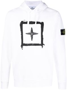 Stone Island худи с логотипом