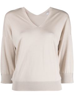 Peserico трикотажный топ с V-образным вырезом