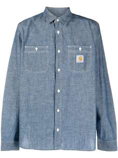 Carhartt WIP джинсовая рубашка с нашивкой-логотипом