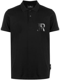 John Richmond рубашка поло с короткими рукавами и логотипом