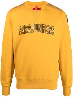 Parajumpers logo front quilted sweatshirt