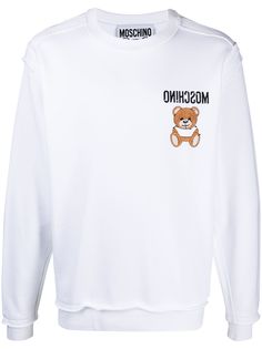 Moschino толстовка с вышивкой Teddy Bear