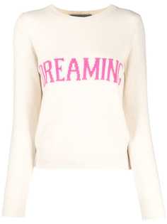 Alberta Ferretti джемпер с вышивкой Dreaming