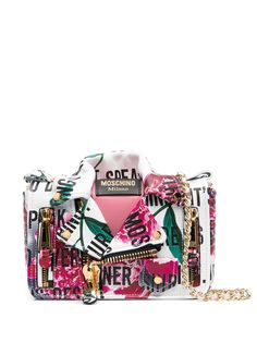Moschino сумка на плечо с цветочным принтом