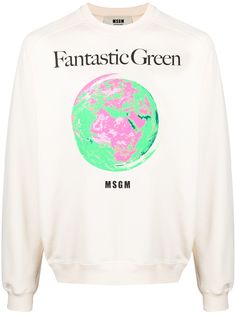 MSGM толстовка Fantastic Green