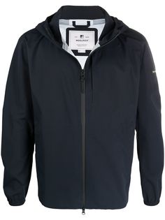 Woolrich куртка с капюшоном и нашивкой-логотипом