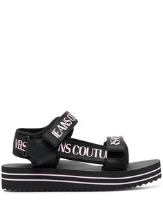Versace Jeans Couture сандалии с логотипом