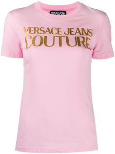 Versace Jeans Couture футболка с логотипом