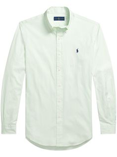 Polo Ralph Lauren рубашка оксфорд в полоску