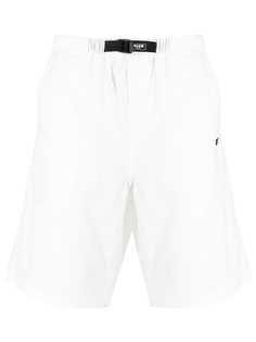 MSGM спортивные шорты с вышитым логотипом
