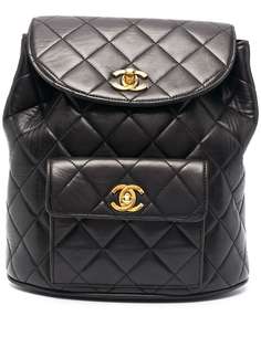 Chanel Pre-Owned стеганый рюкзак 1990-х годов