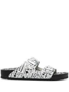 Birkenstock сандалии с абстрактным принтом