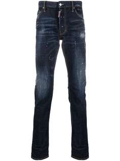 Dsquared2 джинсы с эффектом потертости