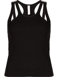 Dion Lee топ Teardrop в рубчик