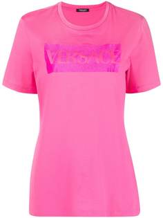 Versace футболка с логотипом