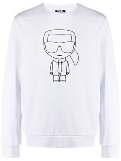Karl Lagerfeld толстовка с логотипом