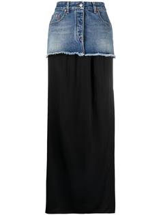 MM6 Maison Margiela многослойная юбка с завышенной талией